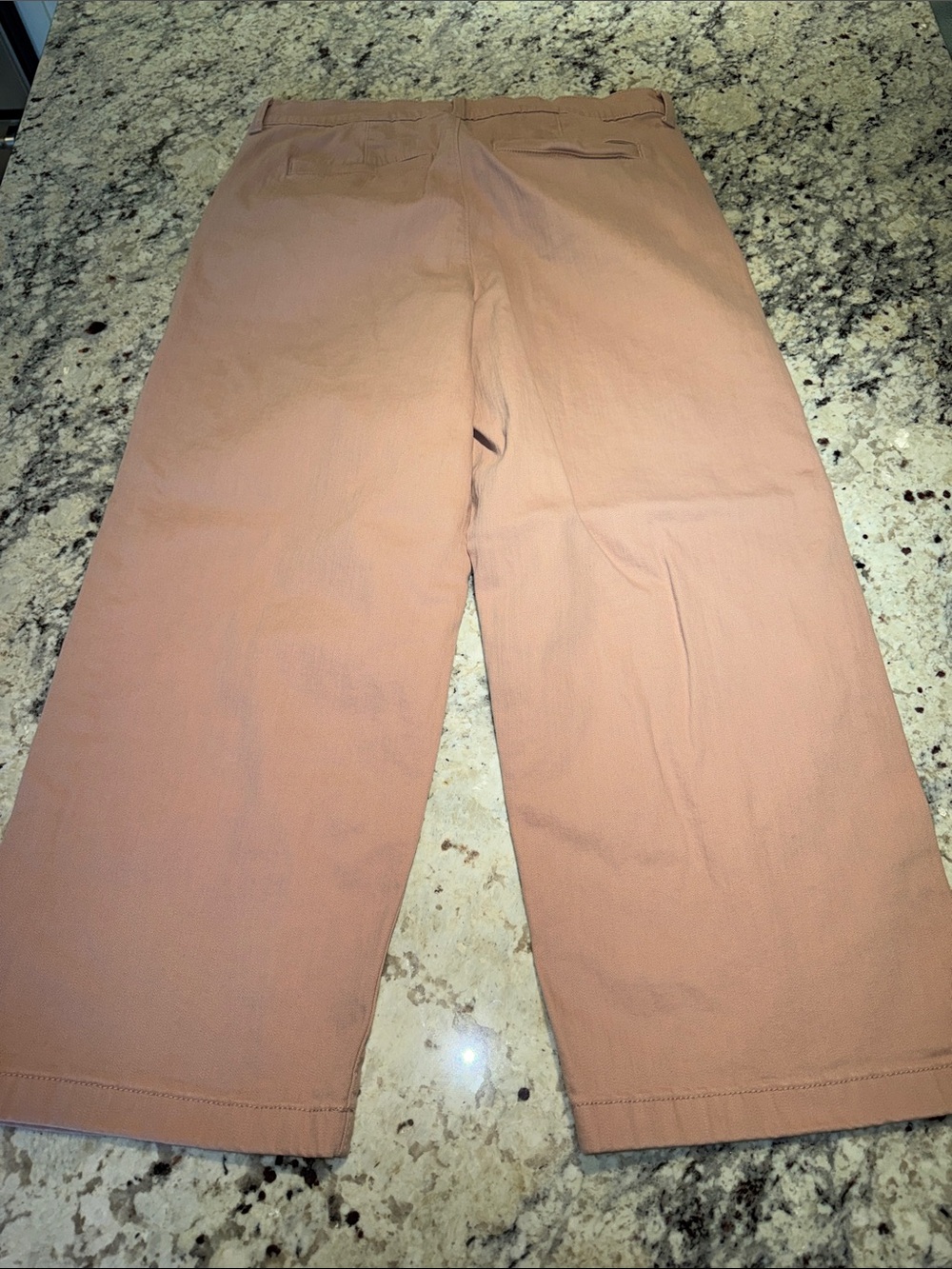 Ella Moss Wide-Leg Pants in Dusty Pink